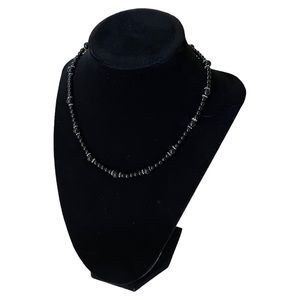Black Handmade Gemstone Necklace